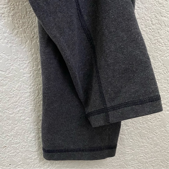 LULULEMON Athletica Heathered Gray High Waist Cotton Leggings Size 4 - Picture 5 of 10